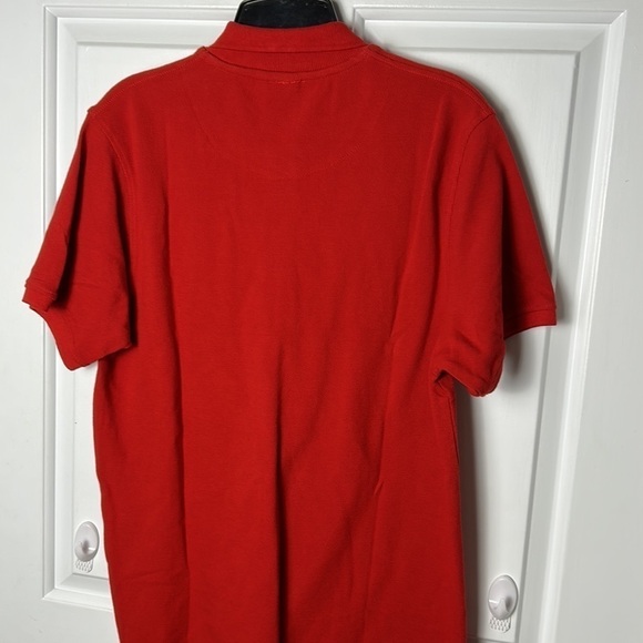 THE NORTH FACE RED SHORT SLEEVE POLO  SHIRT !WANDER POLO ,PTP 20” ,sz Sm men - Picture 7 of 9